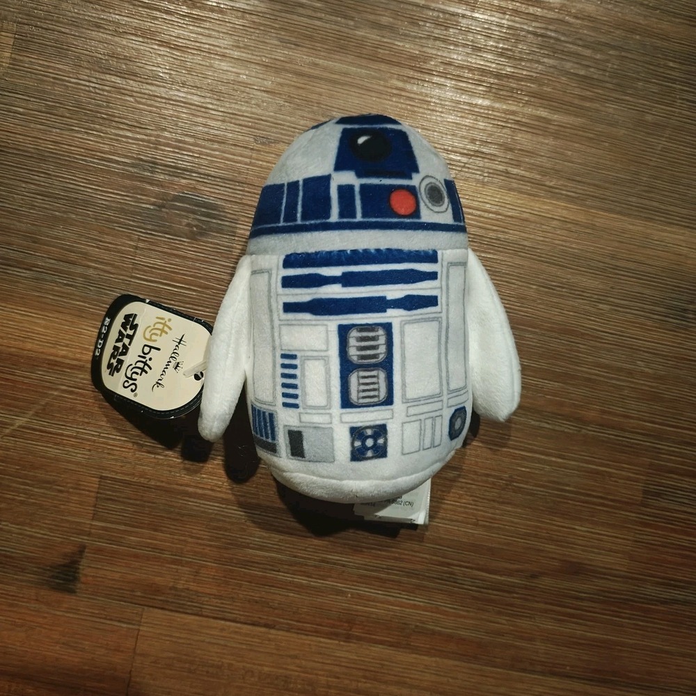 Hallmark Itty Bittys R2-D2 Droid 2014 Star Wars Plush NWT 795902480080 R2D2 E3